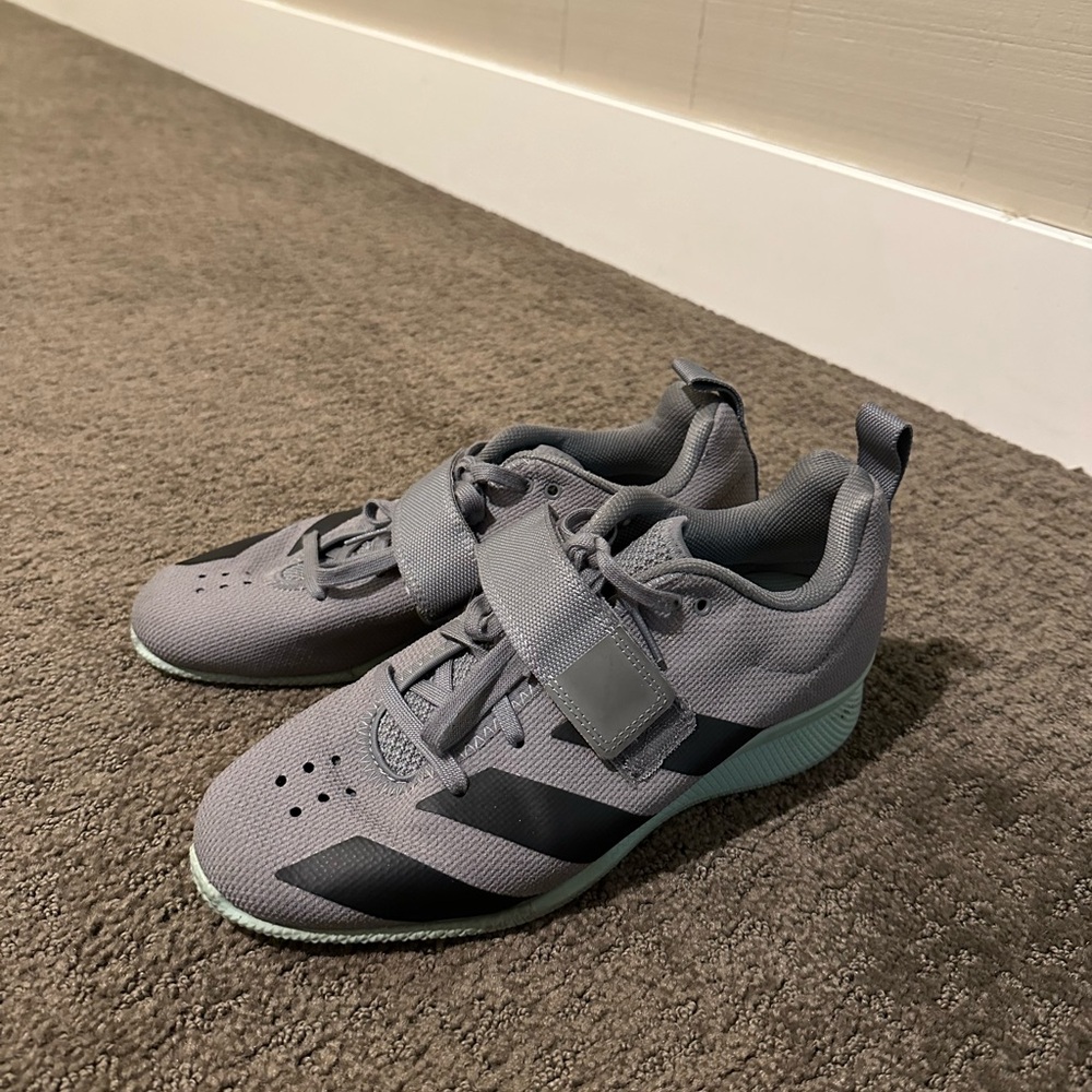 Adidas Men's Gray Athletic Shoes